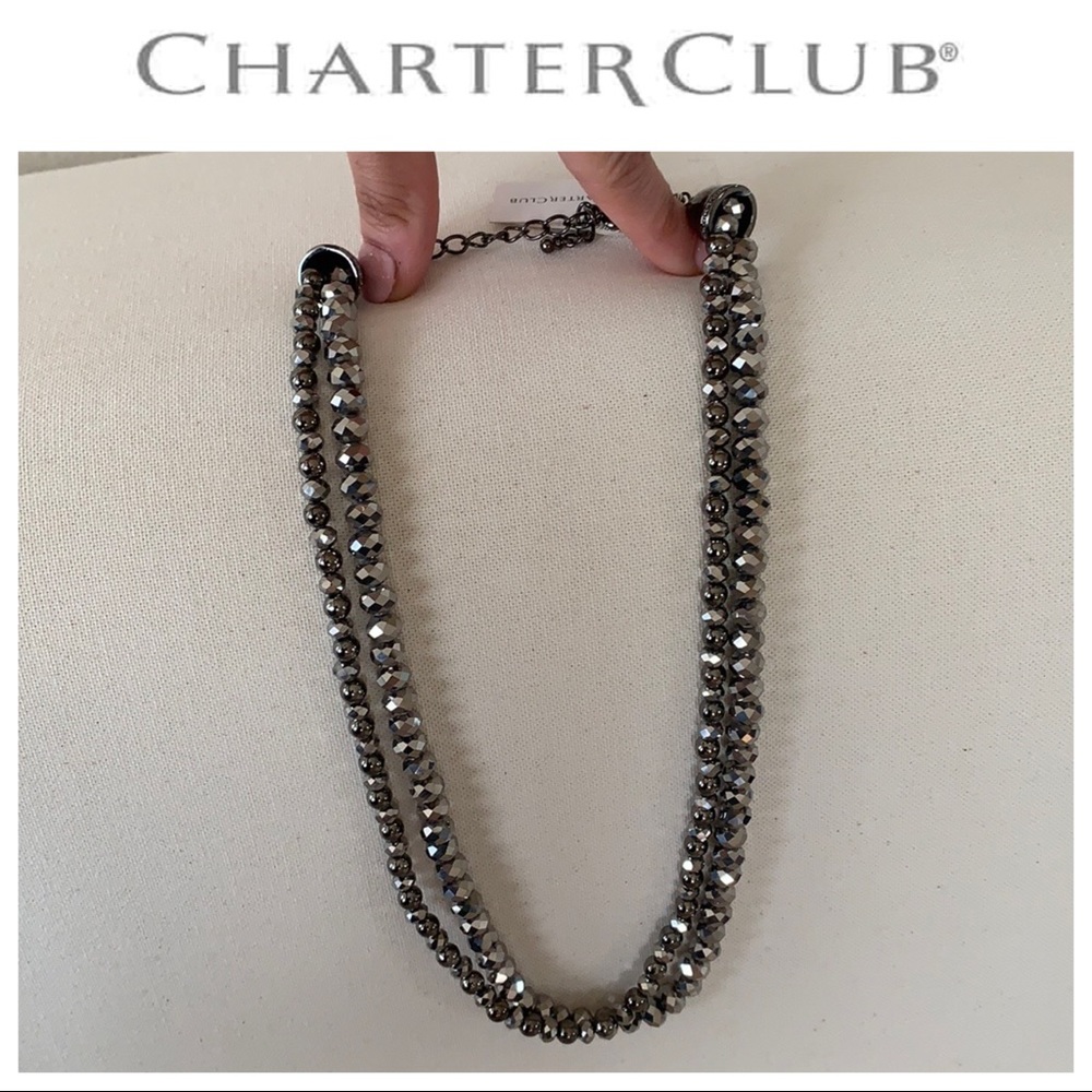 Charter Club Beaded Necklace